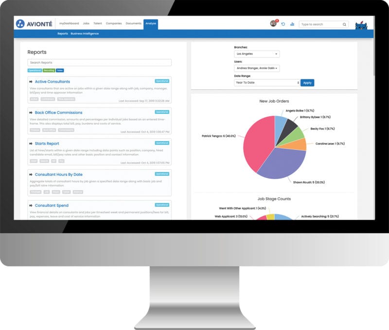 Business Intelligence for Staffing Firms with Avionté INSIGHTS