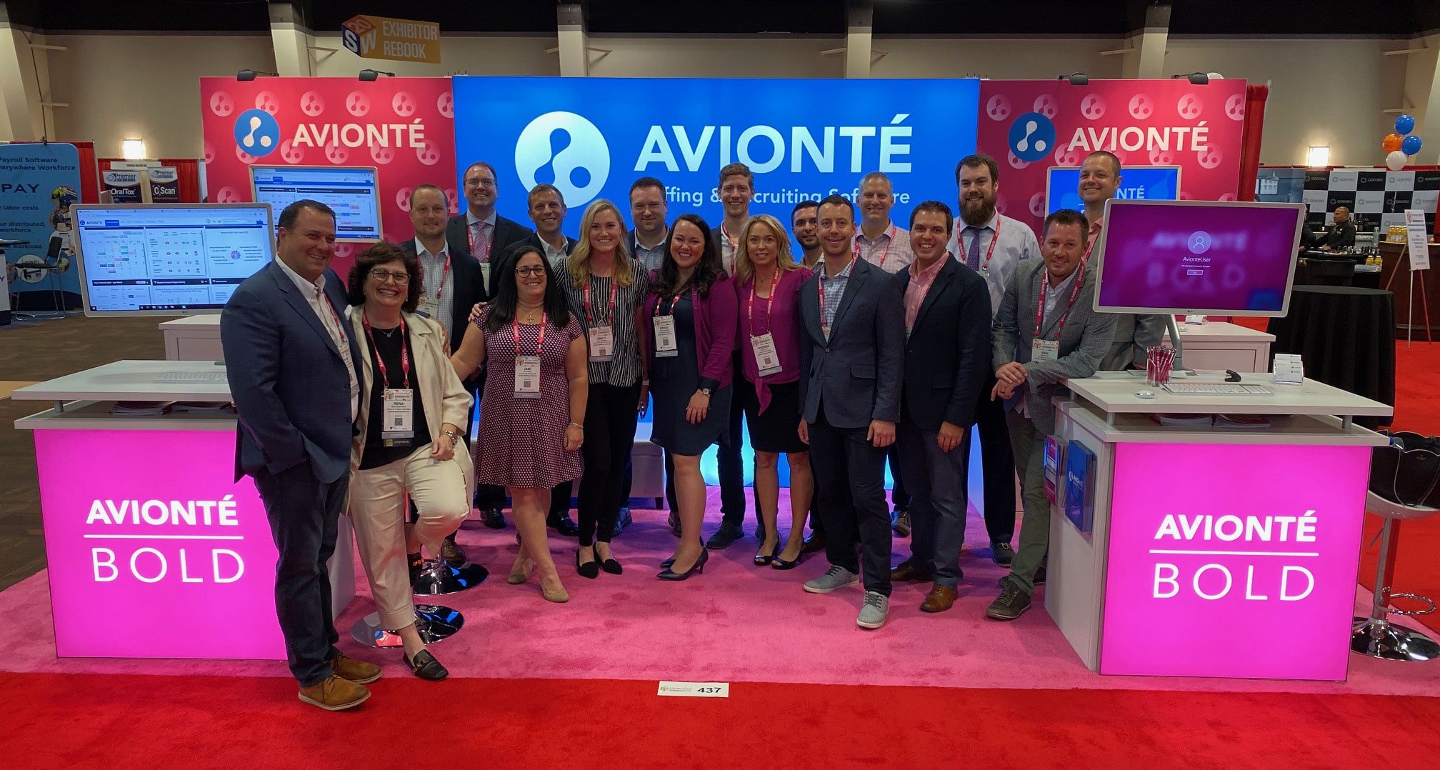Picture of Avionte staff at Staffing World 2019