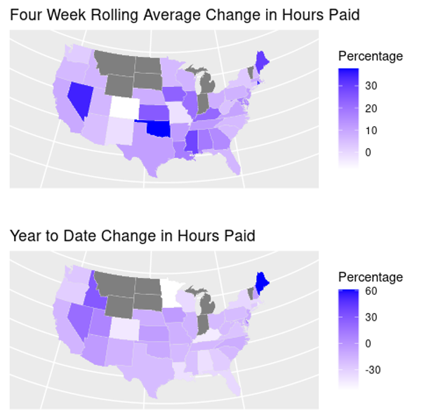 US Staffing Hours Paid