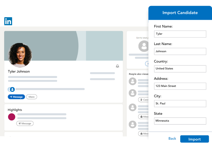 Staffing CRM ATS with candidate sourcing