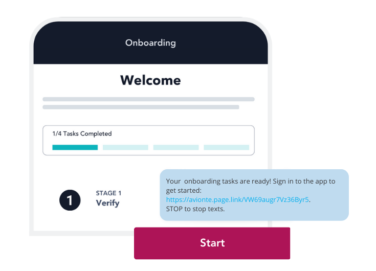 Mobile recruiting app with skills match job distribution