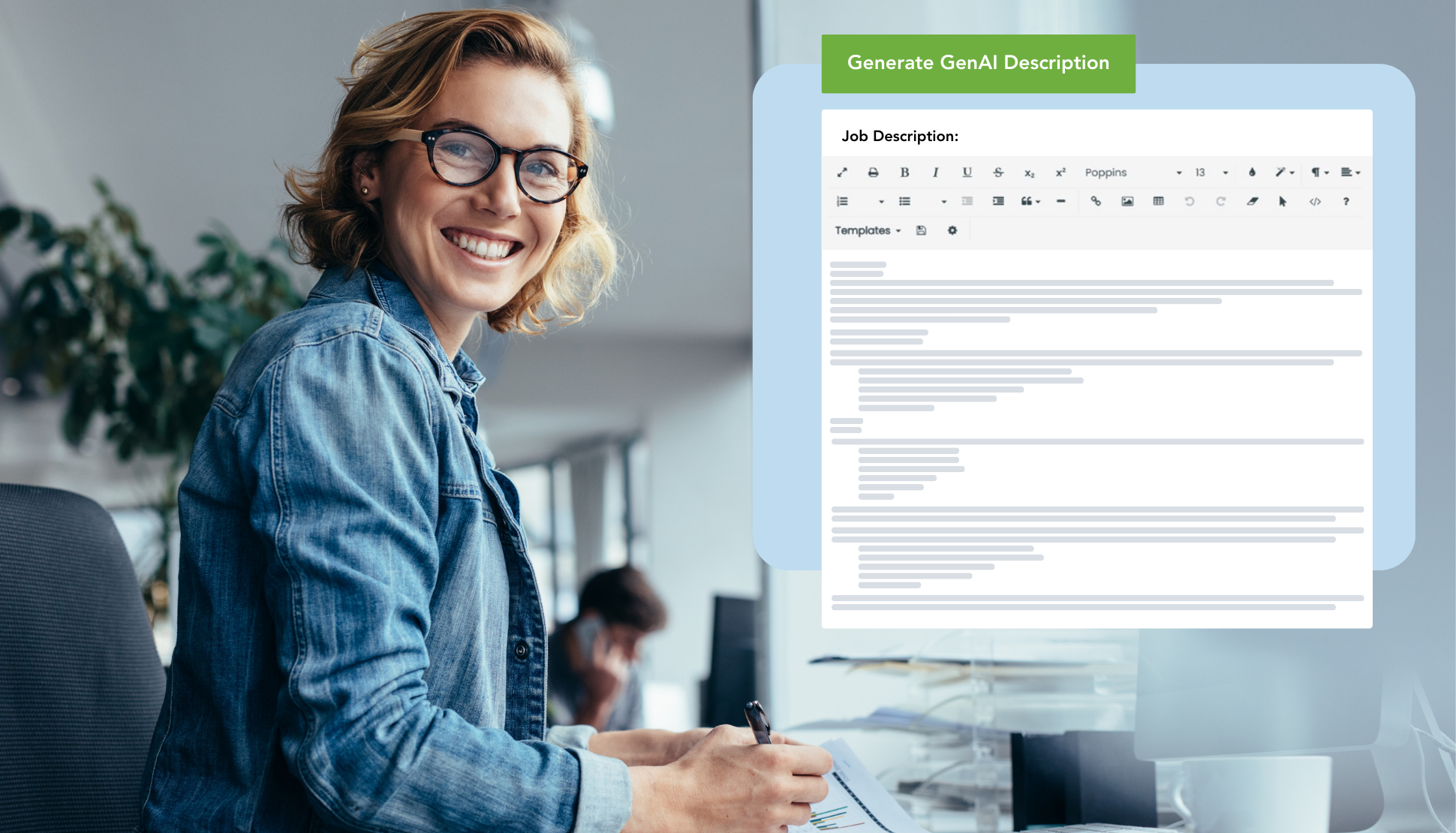 Aviont&eacute; AI Job Description Generator