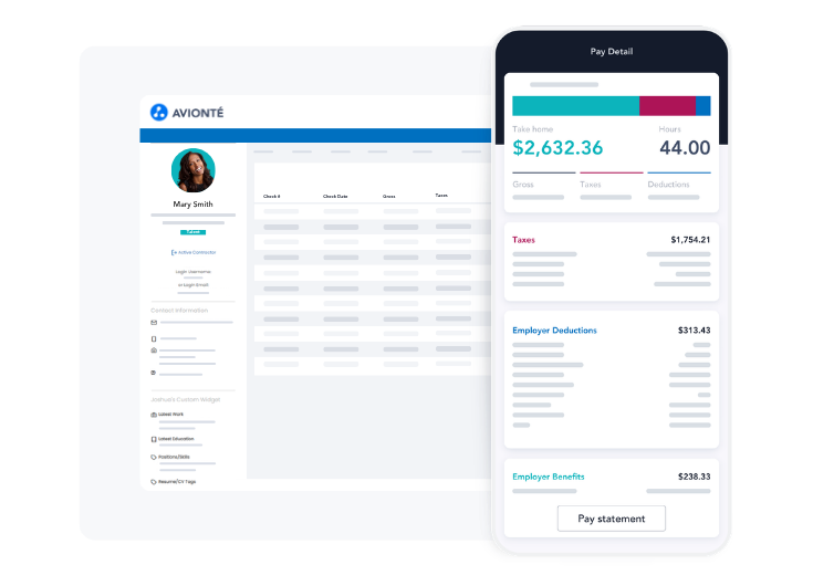 Staffing payroll billing business analytics
