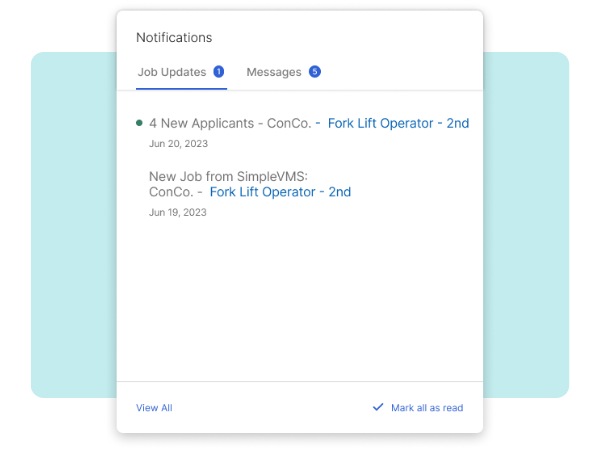 VMS Job Orders in BOLD