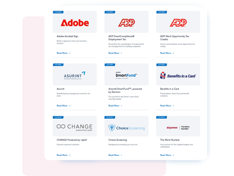 API integrations for Aviont&eacute; platform