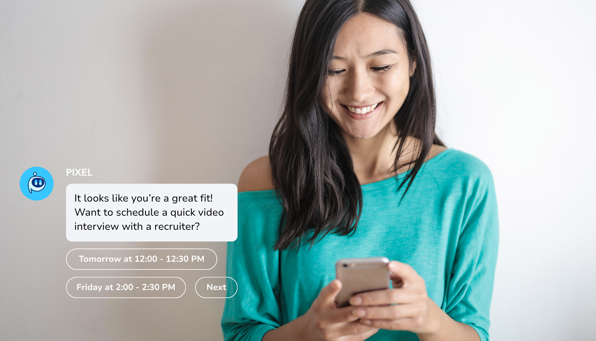Responds to Applicants Immediately, With Automated, AI-Powered Engagement
